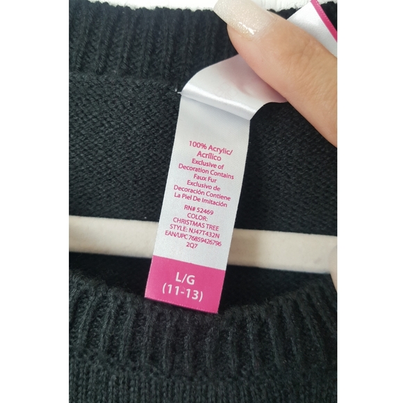 Ugly Christmas Sweater Tinsel Christmas Tree Large - Picture 5 of 5